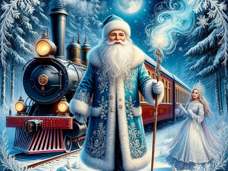 Новогодние туристические поезда из Санкт-Петербурга